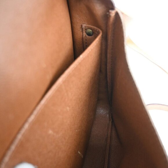 LOUIS VUITTON Cartouchiere GM Shoulder Bag Monogram Leather Brown - Picture 13 of 14